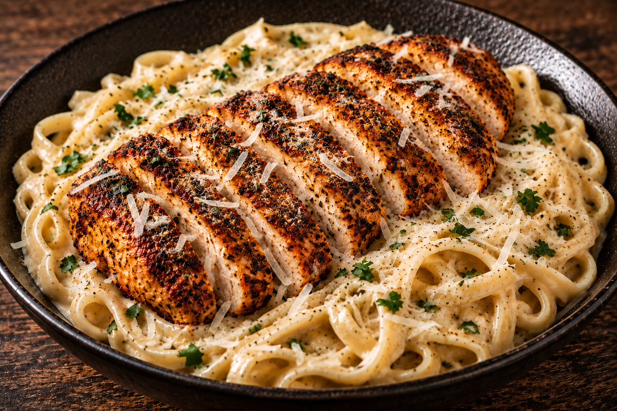 Cajun Chicken Alfredo